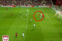 Cristiano Ronaldo por poco marca un golazo en el Portugal vs Luxemburgo.