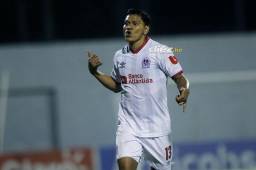 Bryan Moya anotó el último gol del Olimpia en el estadio Morazán ante el Motagua.