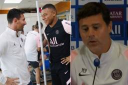 Pochettino aseguró que Messi debutará cuando esté en mejores condiciones y que Mbappé seguirá en el equipo.