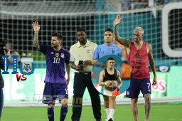 La selección de Argentina goleó a Honduras por marcador de 3-0. La gran figura del duelo fue el jugador del PSG de Francia.