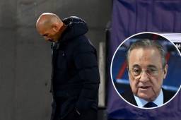 Zinedine Zidane podría ver acabada su segunda aventura con el Real Madrid en los próximos días, si su equipo no levanta.