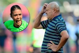 Wilmer Cruz habla bien del trabajo de la árbitra hondureña Melissa Pastrana.