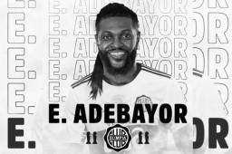 Emmanuel Adebayor jugará la Copa Libertadores con el Olimpia de Paraguay.