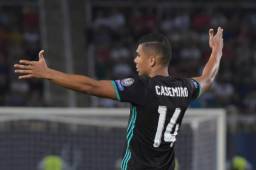 Casemiro todavía no da por muerto el campeonato en España.