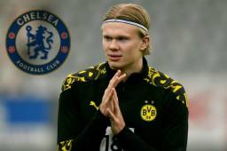 Erling Haaland no sabe nada de la oferta que hay sobre él del Chelsea de Inglaterra.