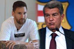 Messi señaló que las declaraciones de Laporta creyendo que jugaría gratis en el Barcelona le dolieron.