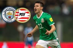 El 'Chuccky' Lozano fue vínculado con el Madnchester City, pero su destino sería el PSV.