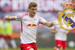 Timo Werner gusta y mucho al Real Madrid; el Barcelona se interesó en él en su momento.