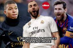 Mbappé, Benzema y Messi vuelven a tener acción en sus respectivas ligas.