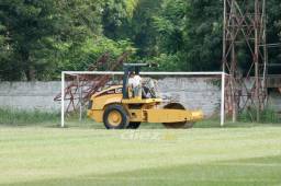 Marathón se prepara para la llegada del invierno, por eso comenzó a hacer algunas mejores a su cancha donde entrena. Foto Neptalí Romero