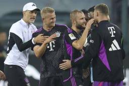 El holandés venía con molestias y finalmente no llegará al encuentro frente al Real Madrid.