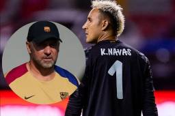 Hansi Flick tiene su preferido y esto informan sobre Keylor Navas.