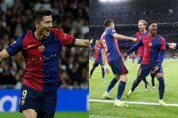 Barcelona humilla al Real Madrid en el Bernabéu y se aleja en el liderato de España: Lewandowski hizo doblete