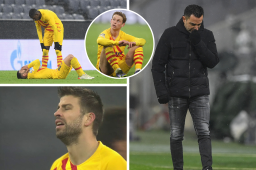 Barcelona fue humillado por el Bayern Múnich y su derrota los deja sin Champions. El conjunto culé jugará la Europa League, torneo que no disputaba desde el 2001, estas son las caras de tristeza que dejó el duro batacazo en Alemania.