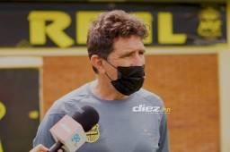 Héctor Vargas habla de la actualidad del Real España y del choque ante el Real Estelí. Foto: Mauricio Ayala.