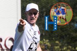 El técnico del cuadro rojo y negro recordó un momento su paso por la escuadra hondureña en la pasada eliminatoria.