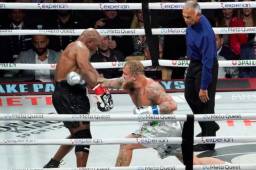 Jake Paul y Mike Tyson paralizaron al mundo con su pelea mediática en Estados Unidos. Foto: Netflix y MVP