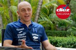 El entrenador de la Selección de Honduras, Fabián Coito, habló en exclusiva con DIEZ sobre lo que viene para la H en la Copa Oro. Fotos Neptalí Romero
