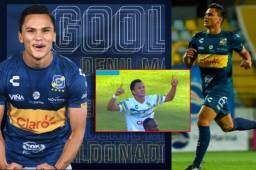 El defensa Denil Maldonado regresó al Everton de Chile tras la fecha FIFA con Honduras y anotó su primer gol con el conjunto de Viña del Mar.