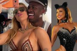 La novia de Vinicius Junior dejó a todos boquiabiertos al aparecer con un traje de gata completamente llamativo, que encendió las redes sociales.