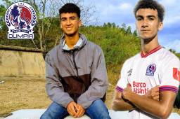 El juvenil ya cumplió uno de sus sueños de poder debutar con los colores de los merengues del Olimpia.