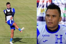 Denil Maldonado es futbolista de Motagua que ha sido tomado en cuenta por Fabián Coito en la selección absoluta. Foto:Moisés Valenzuela.