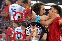 Dybala tuvo encontronazo con jugador francés y le recuerda quién es el Campeón del Mundo con este gesto