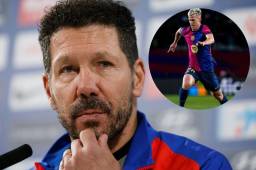 Simeone se pronuncia sobre la inscripción de Dani Olmo.