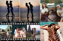 Tras conquistar la Copa América con Brasil, el defensor Dani Alves se fue de vacaciones junto a su esposa, la modelo Joana Sanz. Acá repasamos sus peculiares momentos que han compartido en las redes sociales.