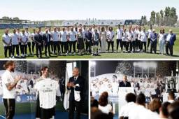Real Madrid sigue celebrando el título 34 de la Liga de España y lo hizo con un acto institucional donde estuvo Florentino Pérez y otras autoridades.