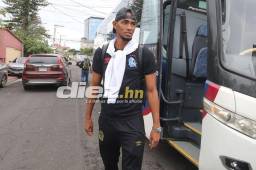 Olimpia viajó este jueves rumbo a San Pedro Sula para posteriormente viajar a Estados Unidos, donde jugarán tres amistosos. Foto: David Romero