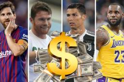 Messi, Cristiano Ronaldo y LeBron James serán junto a Saúl 'Canelo' Álvarez los deportistas que más ingresos generarán en 2019.