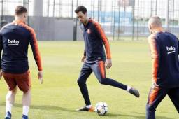Busquets podría ser la sorpresa en el esquema de Valverde frente a los romanos.