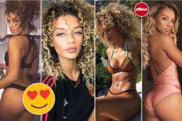 Esta muñecota es una de las aficionadas más bellas que tienen los 'Diablos Rojos' y se ha vuelto más popular debido a su presunta relación con el delantero del United.