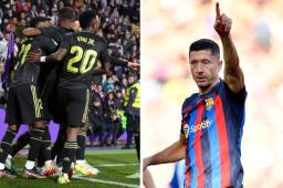 Real Madrid alcanza al FC Barcelona en la tabla de posiciones de la Liga de España.