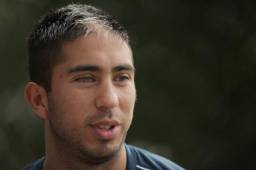 Santiago Vergara, argentino del Motagua, estará en el estadio Nacional apoyando a sus compañeros.