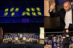 El Barcelona ha organizado un acto privado en el Camp Nou con 300 invitados. Un evento espectacular para una leyenda del club.