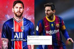 El hermano del Emir de Qatar, propetario del PSG, confirma que Lionel Messi ya es jugador del club francés y el anuncio se realizará más tarde.