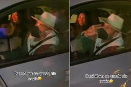 Dani Alves se tomó con humor cuando aficionado le dijo a su novia que estaba muy guapa.