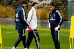 El entrenador del Real Madrid, Santiago Solari, dice que no tiene nada contra el portero tico Keylor Navas.