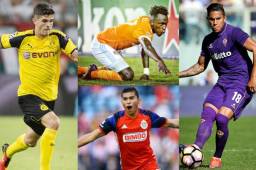 Varios de estos jugadores brillan en sus equipos a su corta edad y esperan hacerlo en la selección de su país en la eliminatoria rumbo a Rusia 2018.