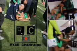 El impactante momento cuando los médicos intentan animar a un fulminado Sofiane Loukar.