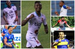 Ellos son los jugadores que lideran las tablas de goleadores en Guatemala, El Salvador, Guatemala, Nicaragua, Costa Rica y Panamá.