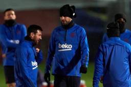 Al parecer Lionel Messi es intocable en los entrenamientos del FC Barcelona, según dio a entender Todibo.