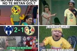 El Monterrey pegó primero (2-1) en la final de ida ante el América y los memes se hacen presente en las redes sociales.