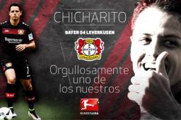 Chicharito Hernández es considerado uno de los mejores delanteros de la actualidad en la Bundesliga.
