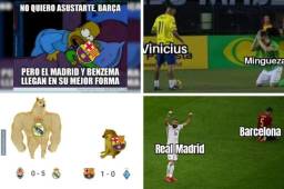 Barcelona y Real Madrid juegan este domingo por la Liga de España y los memes se hacen presente en las redes sociales.