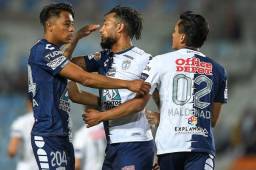 El defensor hondureño Denil Maldonado no ha tenido participación con el Pachuca en esta torneo donde ya se han disputado cuatro jornadas.