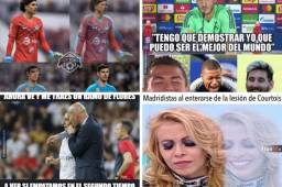 Te presentamos los mejores memes del empate sufrido del Real Madrid ante el Brujas por 2-2 en el Santiago Bernabéu. Courtois es protagonista.