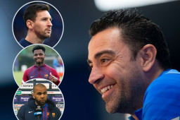 Xavi Hernández apareció este sábado en conferencia de prensa antes de que Barcelona enfrente el partido pendiente que tiene contra el Rayo Vallecano.